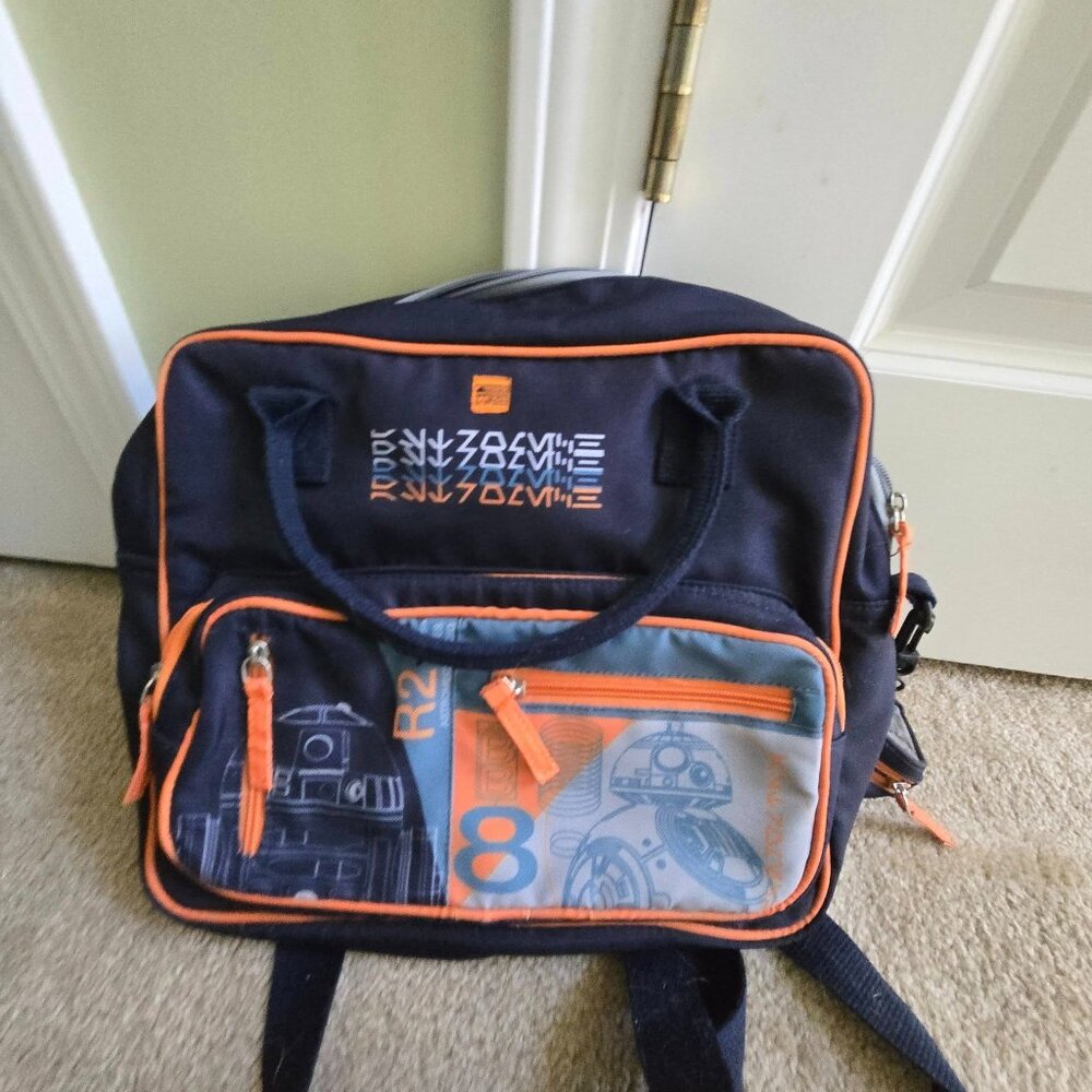 Disney Star Wars Galaxy's Edge Droid Depot 2023 Backpack Tote Bag